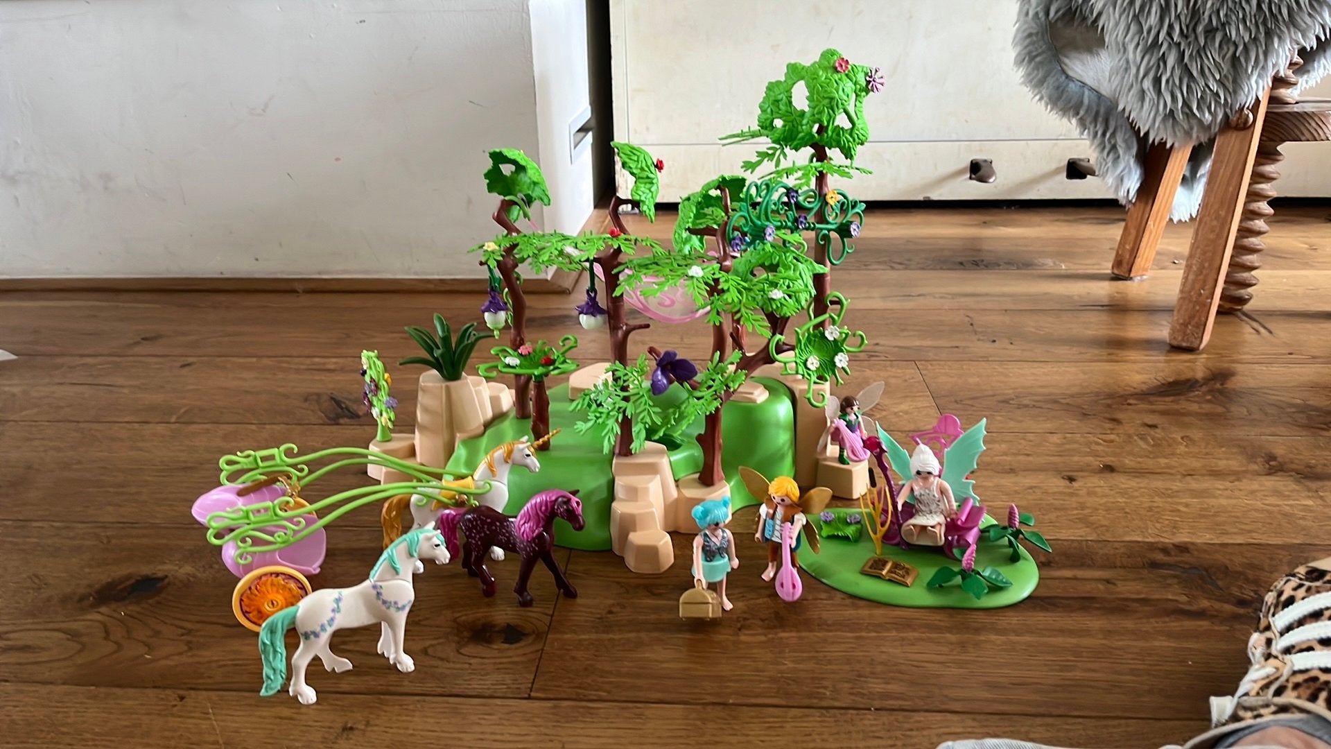 Playmobiel set elfen bos, Ophalen of Verzenden, Zo goed als nieuw, Overige typen