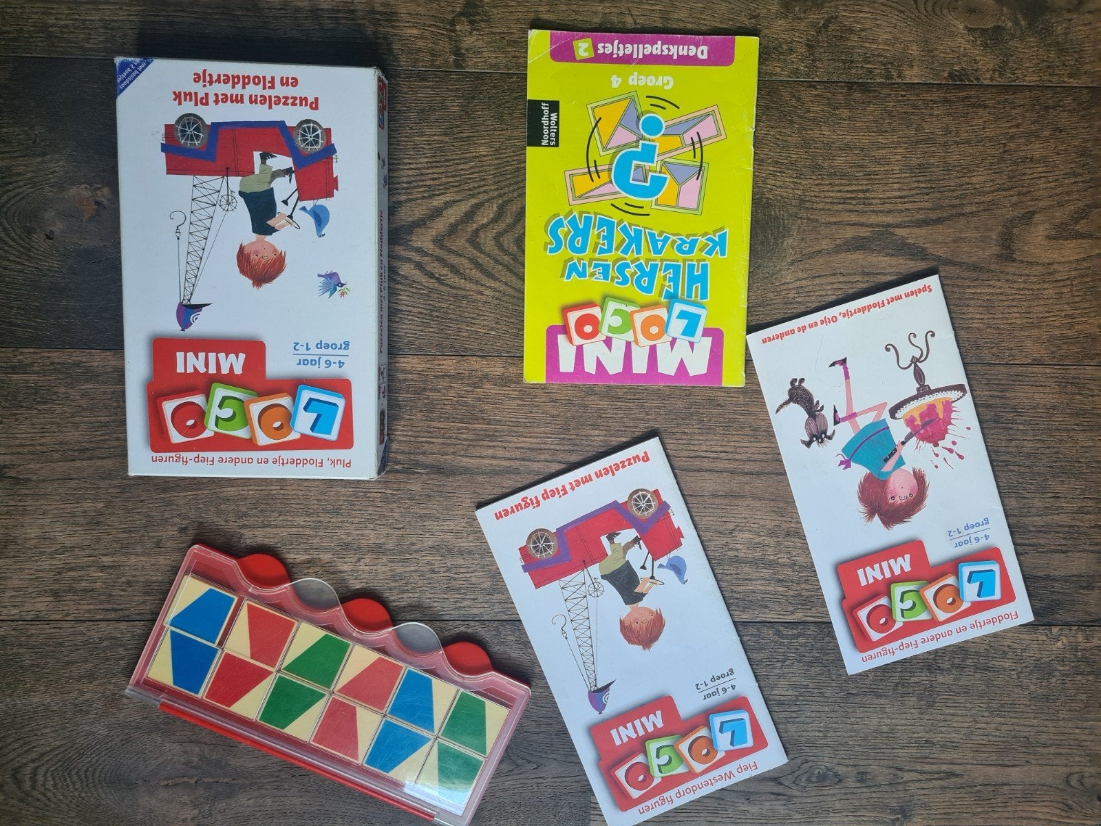Mini Loco Puzzels en Denkspelletjes (4-6 jaar), Ophalen of Verzenden, Gebruikt, Legpuzzel