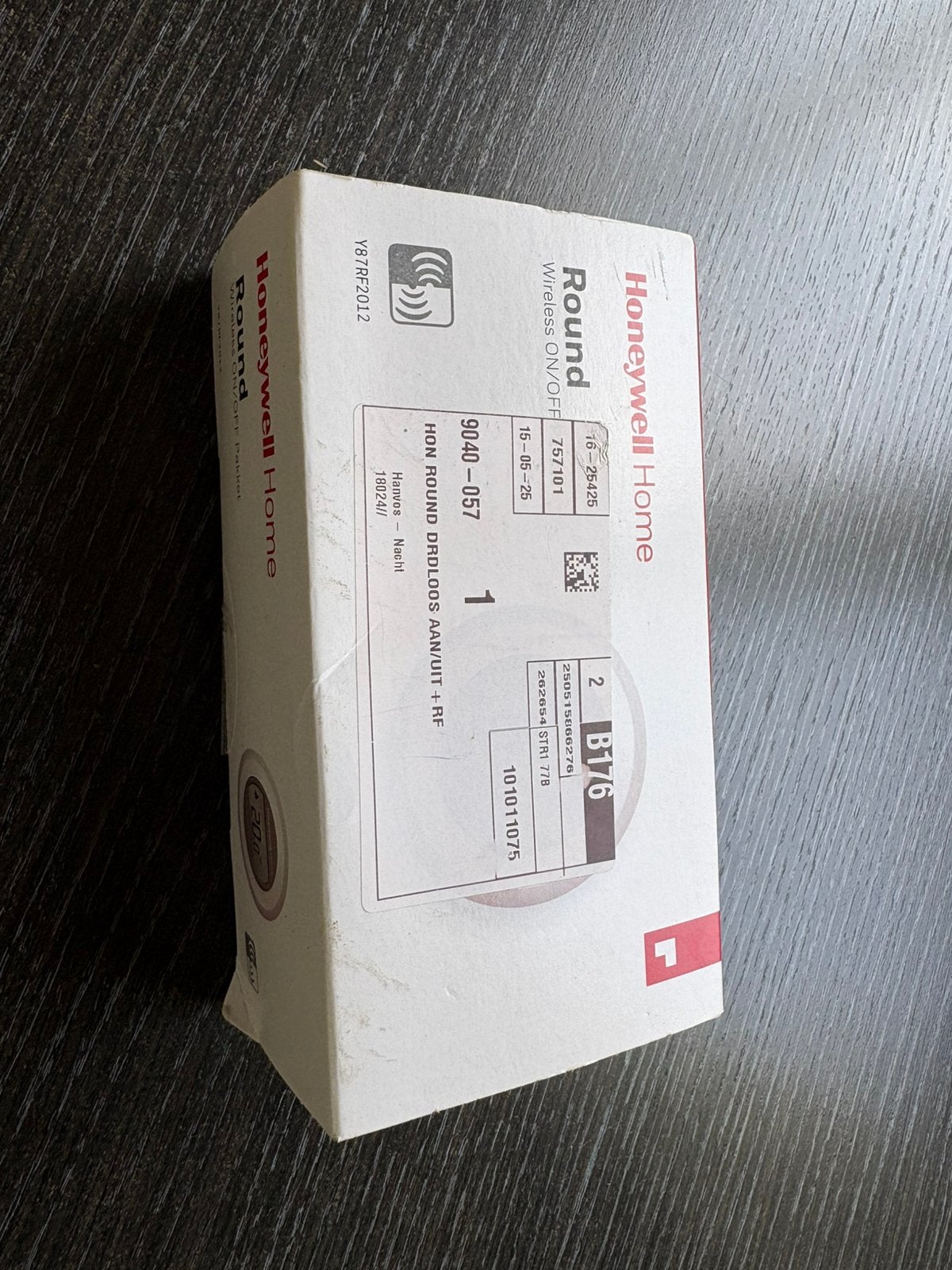Honeywell home round, Doe-het-zelf en Verbouw, Thermostaten, Ophalen of Verzenden, Zo goed als nieuw