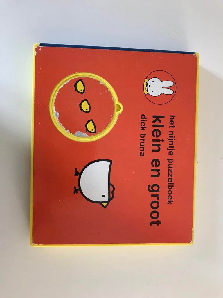 Nijntje puzzelboek met thema ‘klein en groot’ te koop, Ophalen of Verzenden, Zo goed als nieuw