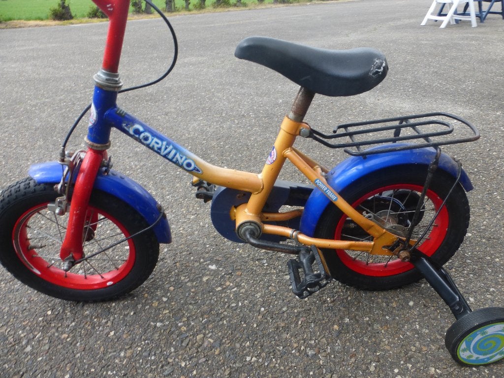 kinderfiets, Ophalen, Gebruikt, Terugtraprem, Minder dan 16 inch