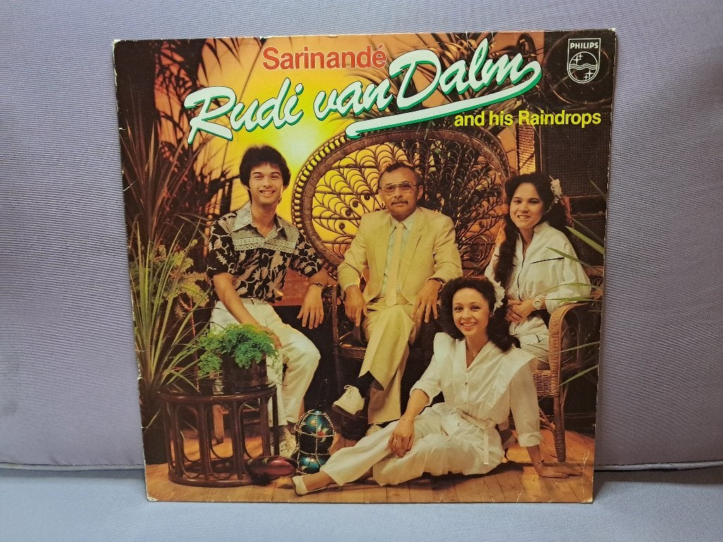 lp. Rudi van Dalm and his Raindrops - Sarinandé. ex+/M-, LP, Gebruikt, Pop, Ophalen of Verzenden