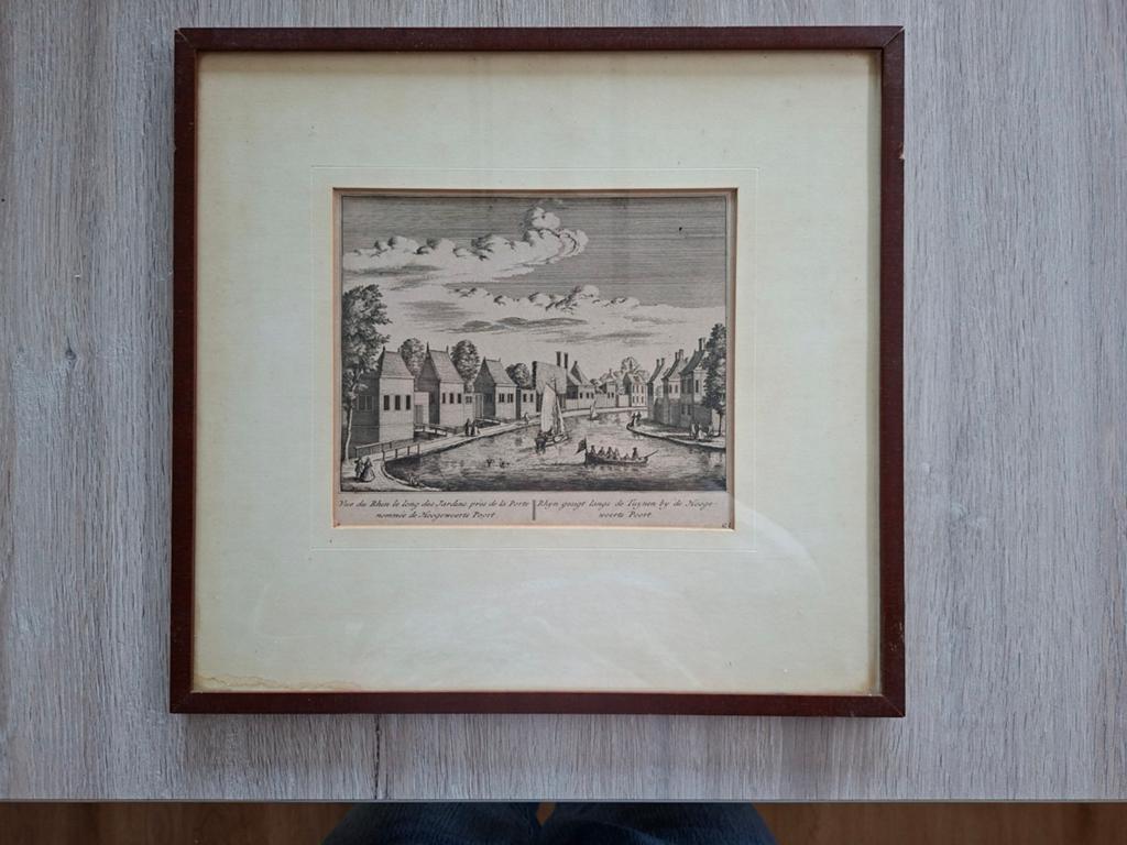 Antieke Kopergravure, Ophalen of Verzenden