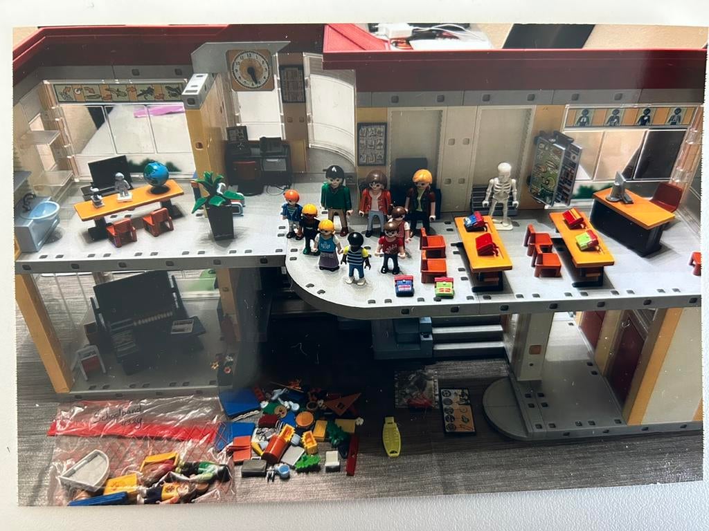 Playmobil school, Kinderen en Baby's, Speelgoed | Playmobil, Ophalen, Zo goed als nieuw