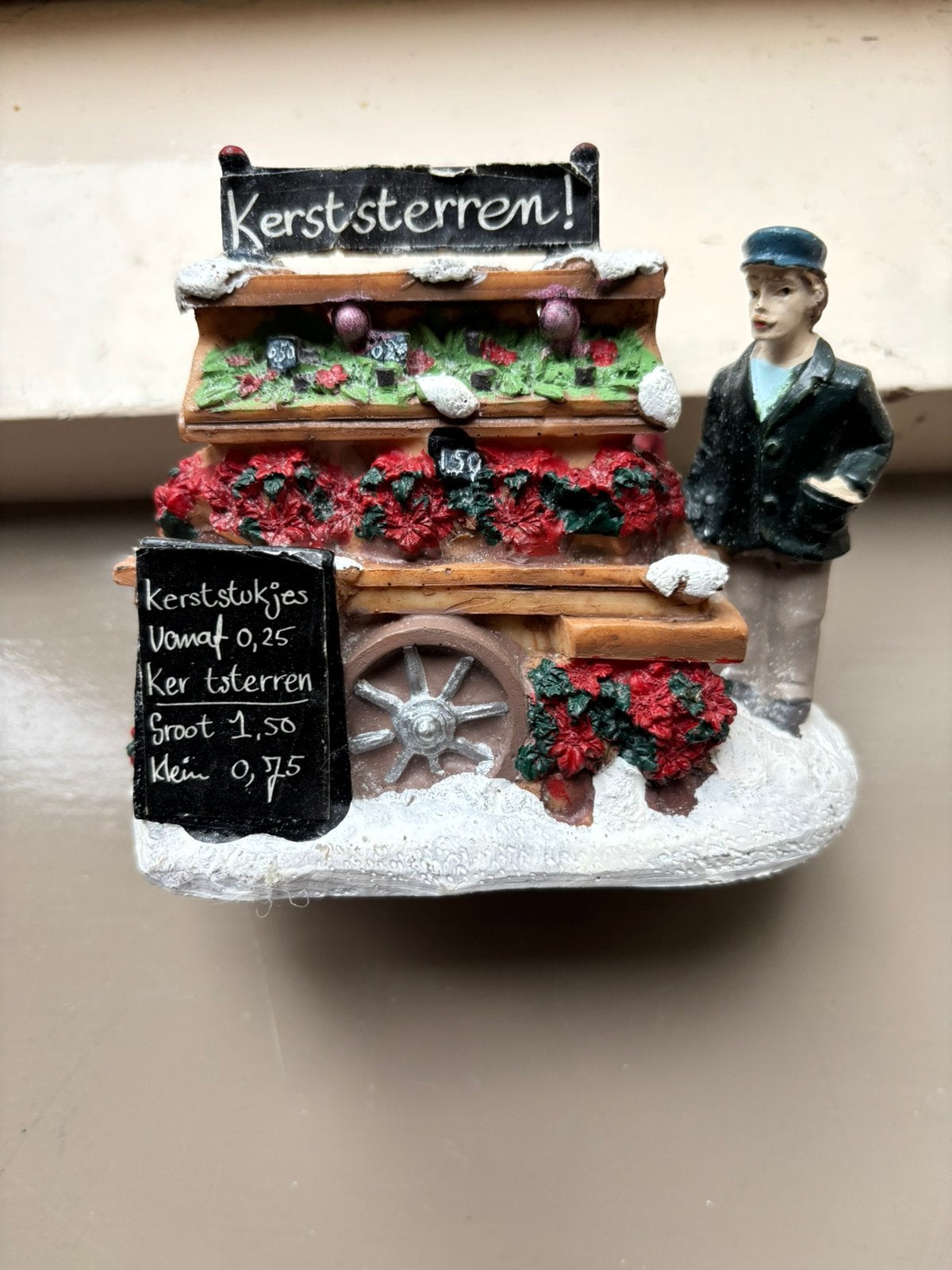 Kerststerren stalletje miniatuur kerst nieuw, Diversen, Ophalen of Verzenden, Nieuw