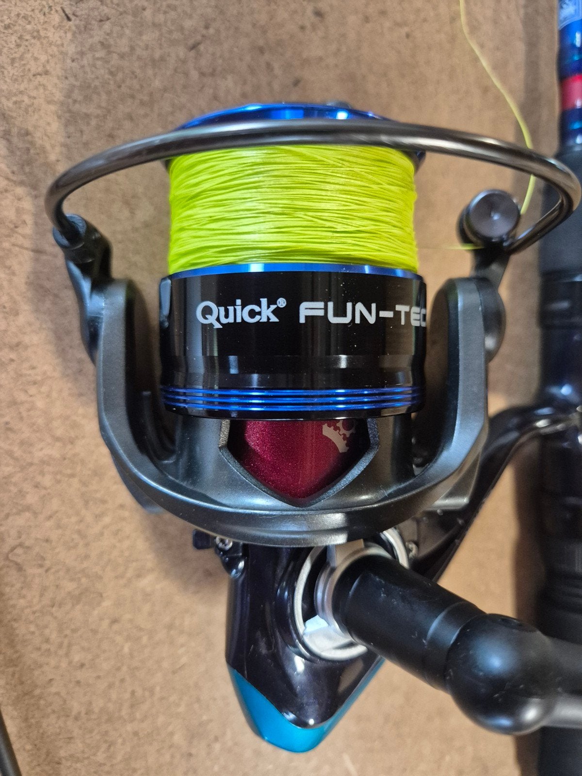 DAM Fun-Tech MK1 werphengel met Quick Fun-Tech Molen, Verzenden, Zo goed als nieuw, Werphengel