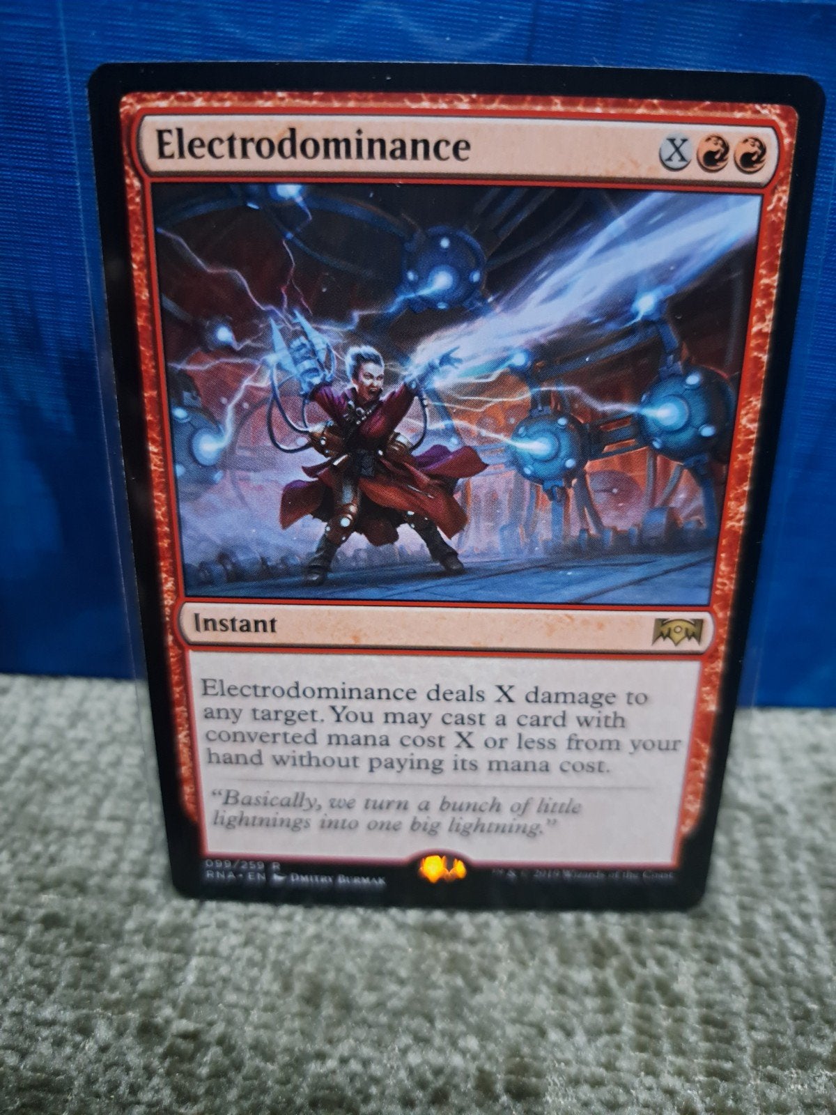 Magic: The Gathering - Electrodominance, Verzenden, Zo goed als nieuw, Losse kaart