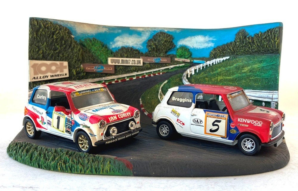 Mini Brands Hatch diorama winners set Corgi # 05508., Ophalen of Verzenden, Zo goed als nieuw, Auto
