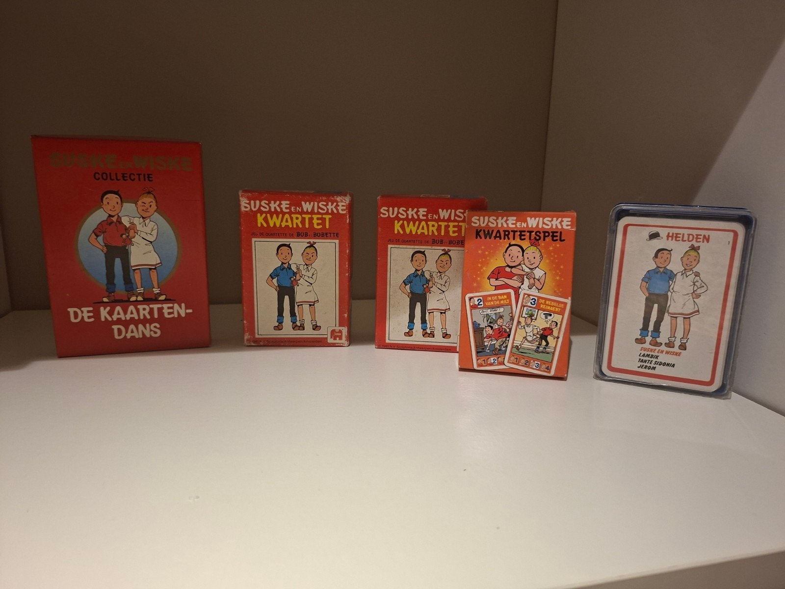 suske en wiske kwartetten, Ophalen of Verzenden, Suske en Wiske, Gebruikt, Boek of Spel