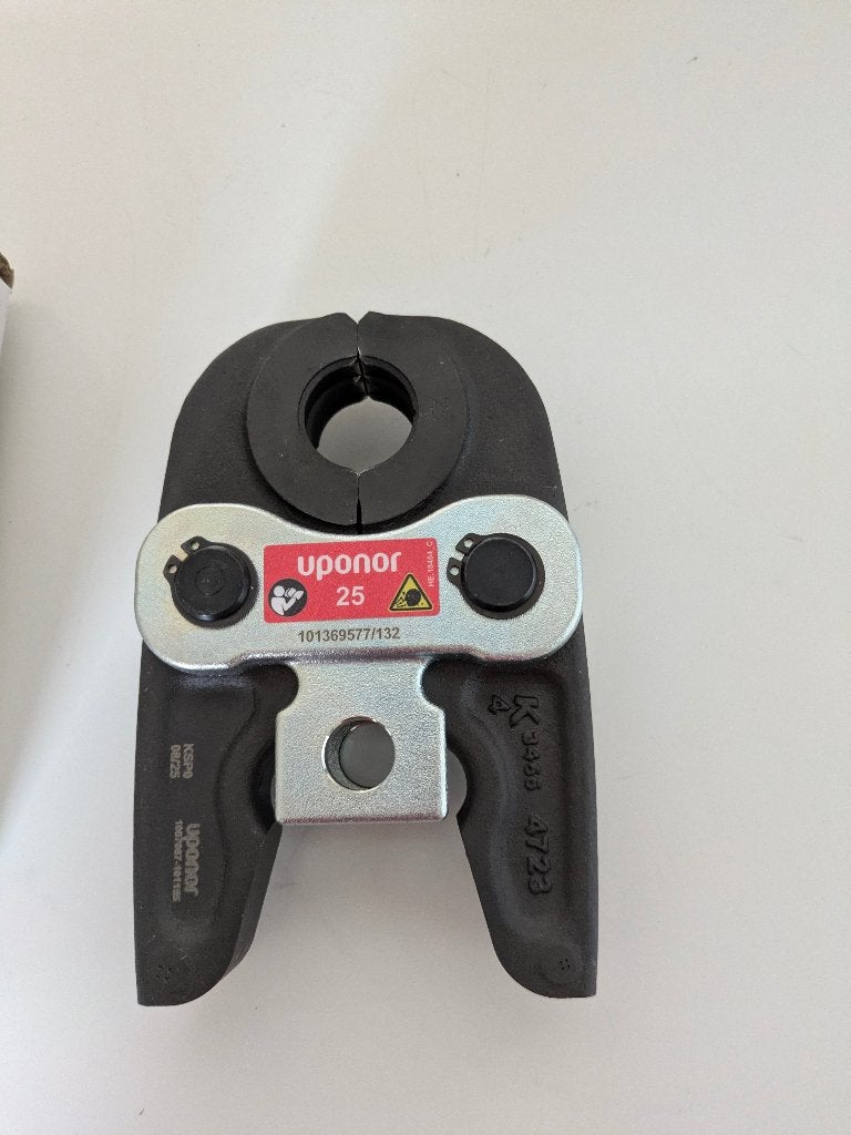Uponor persbek 25 mm nieuw geschikt voor Up110 tang, Ophalen of Verzenden, Nieuw