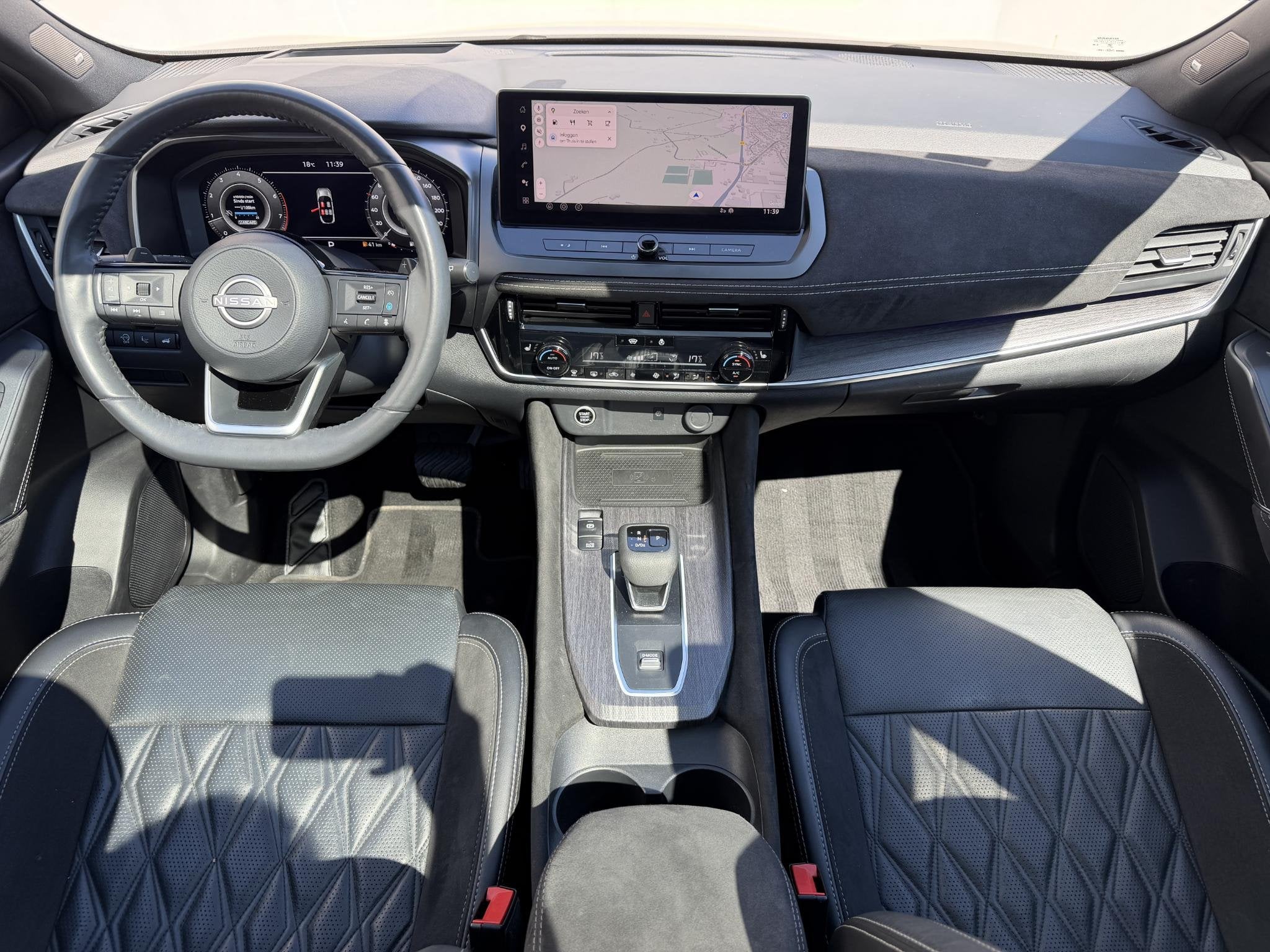 Nissan Qashqai 1.3 MHEV Xtronic Tekna Plus / Fabrieksgaranti, Auto's, Euro 6, 4 cilinders, Bedrijf, Qashqai