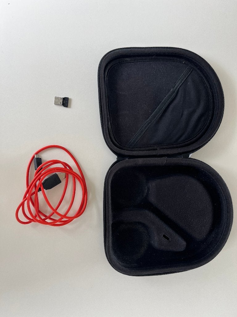 Jabra Evolve 75, Computers en Software, Headsets, Gebruikt, Mute-functie, On-ear, Ophalen of Verzenden