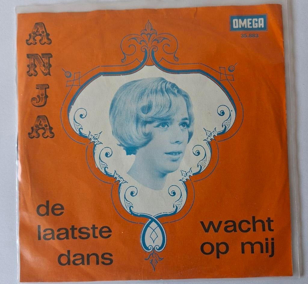 Anja            De Laatste Dans, Gebruikt, 7 inch, Single, Ophalen of Verzenden