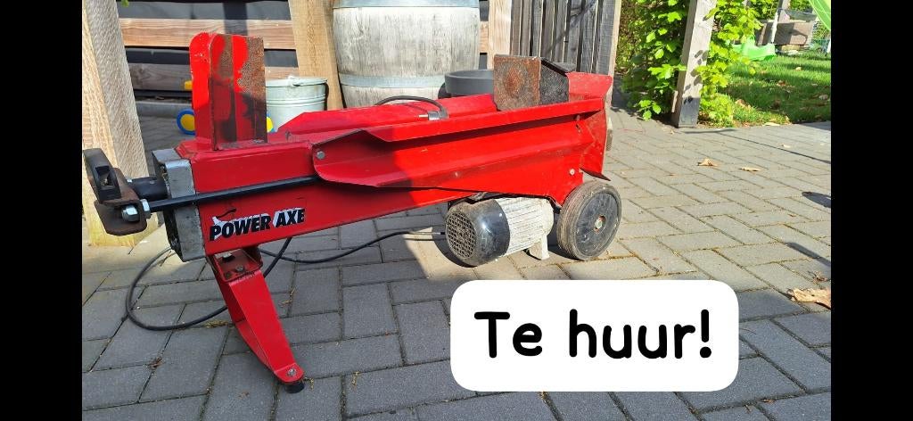 Kloofmachine te huur!, Tuin en Terras, Kloofmachines, Ophalen, Elektrisch, Liggend