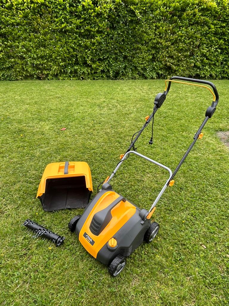 Prachtige verticuteermachine van Stiga (SV 415 E), Tuin en Terras, Verticuteermachines, Zo goed als nieuw, Elektrisch, Ophalen