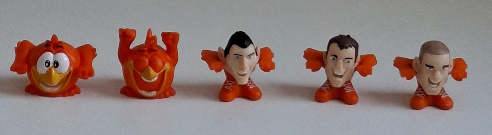 5 stuks door C1000 uitgegeven voetbal poppetjes, Plus, Ophalen of Verzenden
