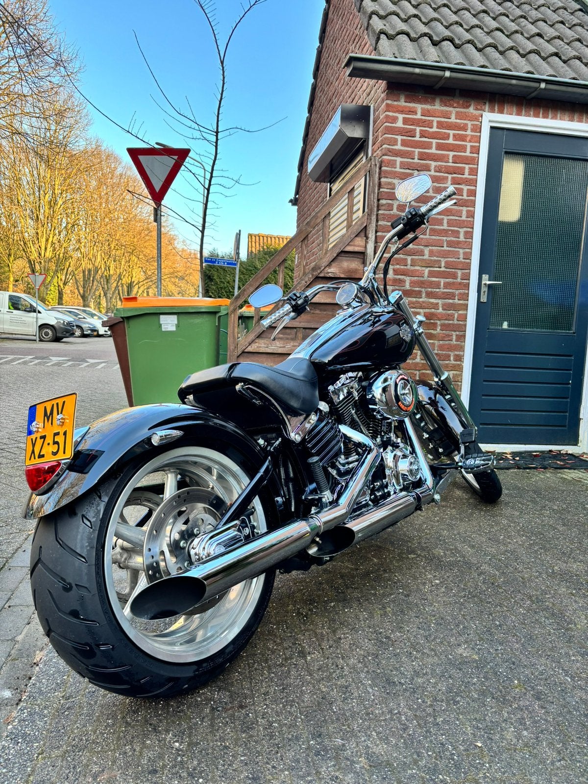Harley Davidson Rocker C 2009 5hd1 Topstaat!Inruil mogelijk, Sportuitlaat, 2 cilinders, Occasion, 1585 cc
