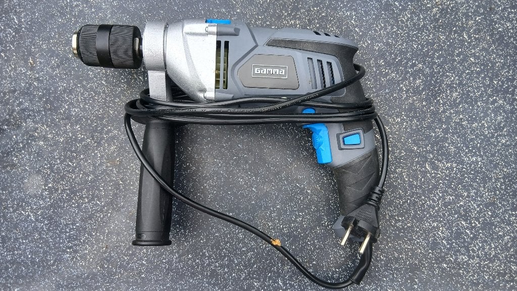 Klopboormachine Gamma KB-900 (900W). Weinig gebruikt., Ophalen of Verzenden, Zo goed als nieuw, 600 watt of meer, Boormachine