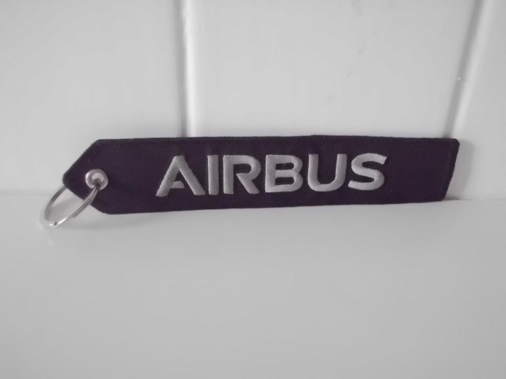 1 zwarte sleutelhanger flight tag AIRBUS A350 voor je motor!, Ophalen, Gebruikt, Transport