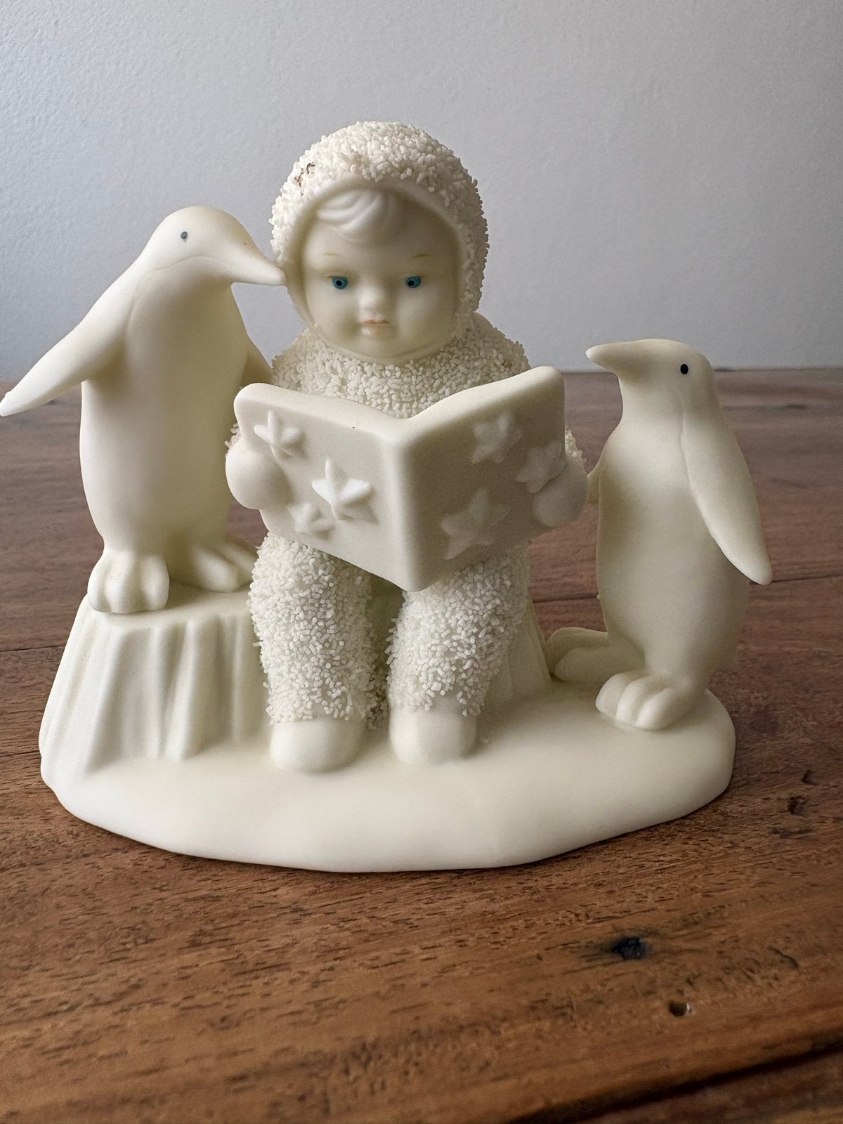 Goebel Dept 56 Snowbabies beeldje met pinguïns, Verzamelen, Beelden en Beeldjes, Ophalen, Zo goed als nieuw