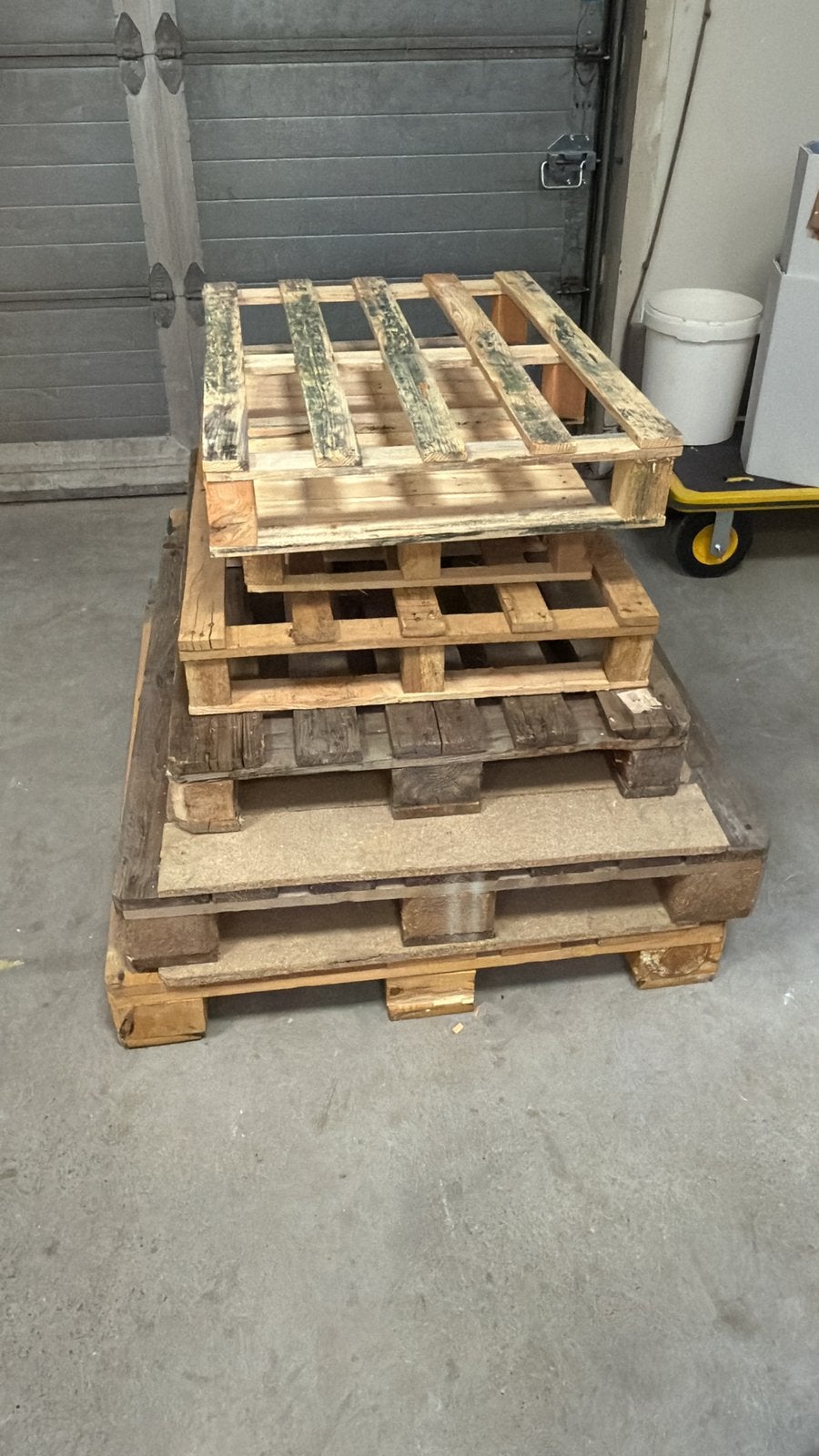 Gratis pallets ophalen, Ophalen, Gebruikt, Pallet, Minder dan 200 cm