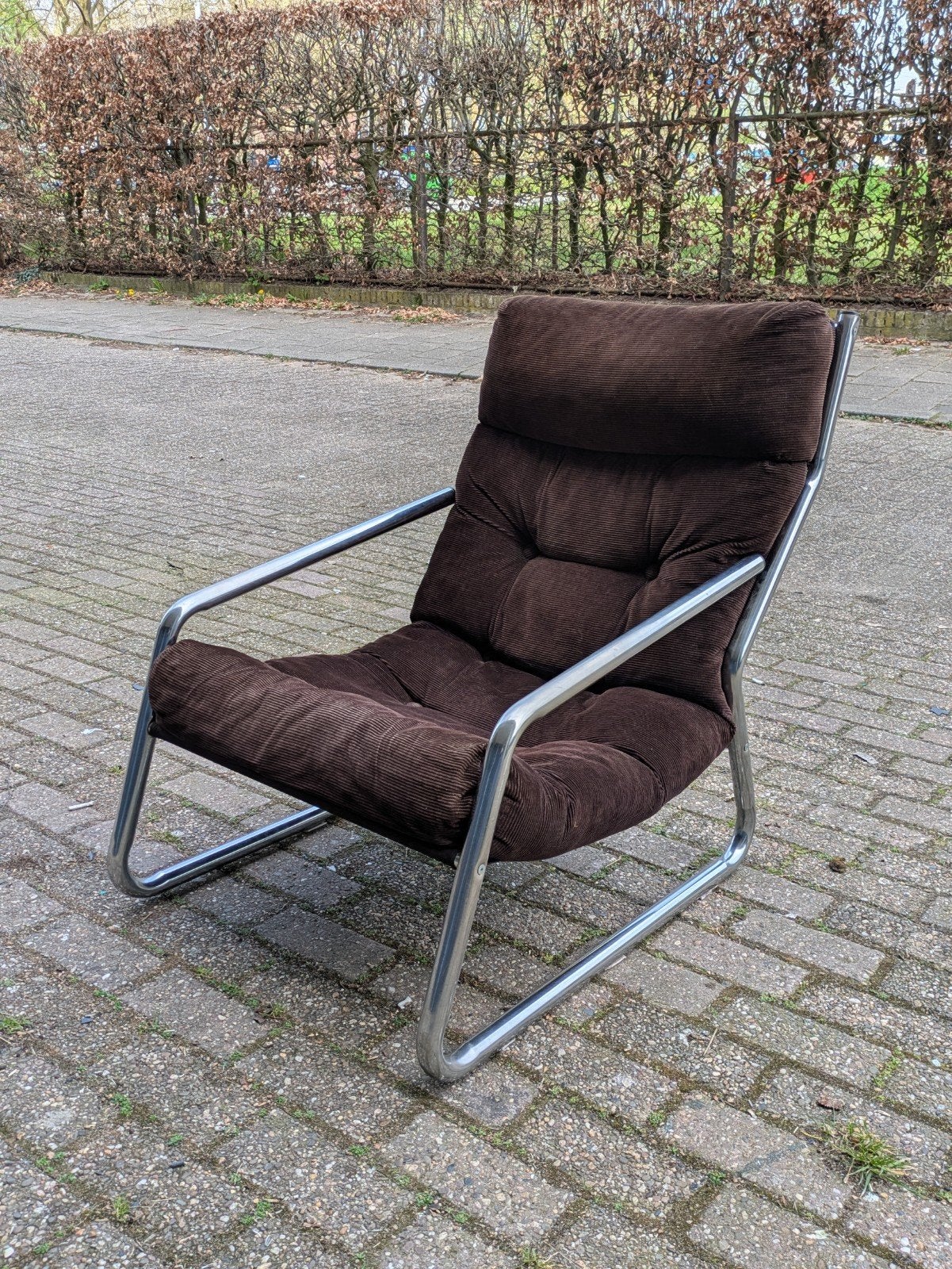 Vintage Fauteuil Stoel Jaren 70 IKEA Gillis Lundgren, Ophalen, Zo goed als nieuw, 75 tot 100 cm, 50 tot 75 cm
