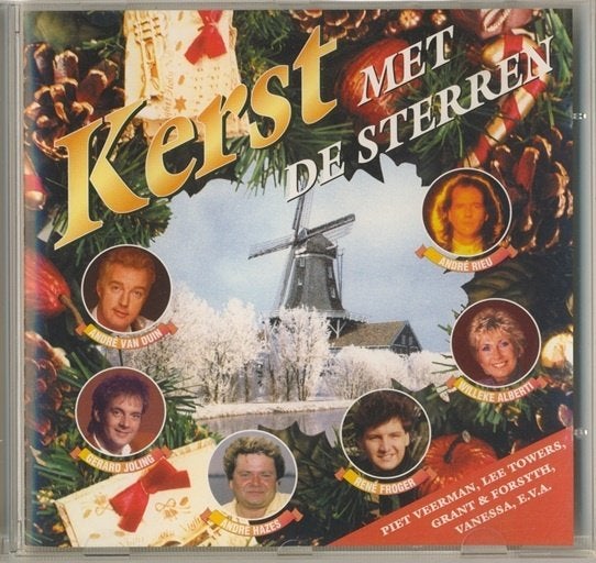 CD 1988 KERST Met de Sterren Andre van Duin enz CD-123 jdu, Ophalen of Verzenden, Zo goed als nieuw, Kerst