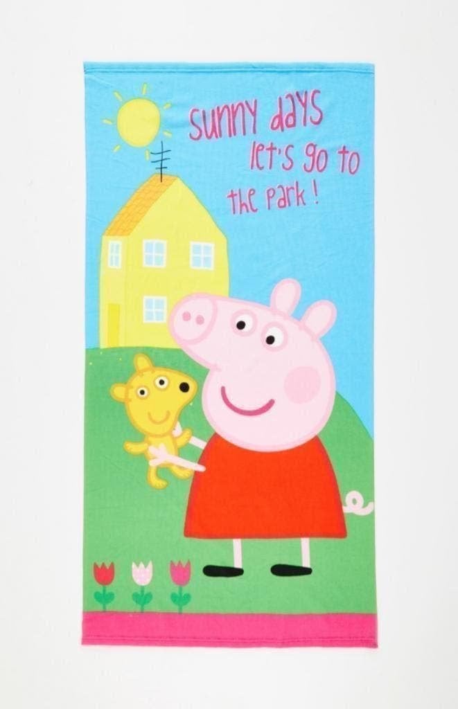 Peppa Pig Badlaken / Strandlaken - Sneldrogend, Meisje, One size, Nieuw, Ophalen of Verzenden
