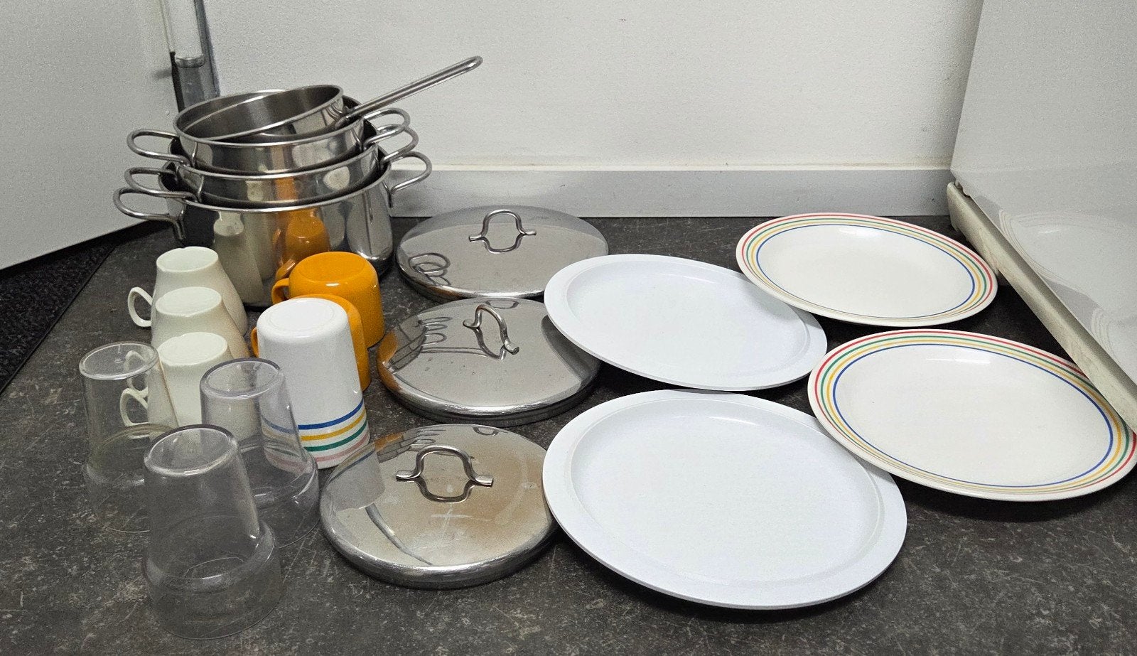Complete kampeer set, ideaal voor onderweg!, Ophalen of Verzenden, Gebruikt