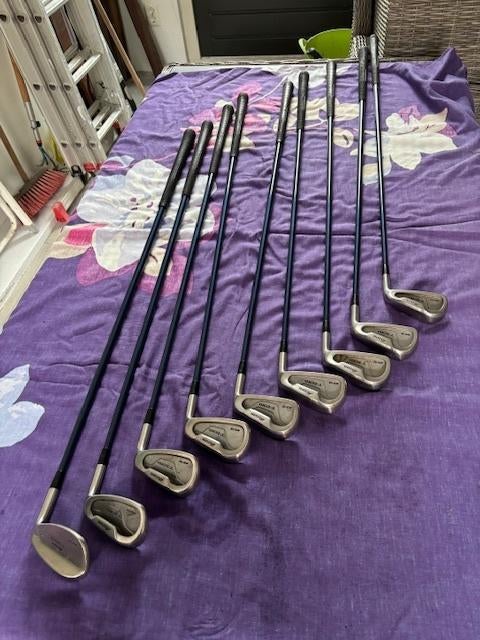 golfset graphite (9 delig) te koop, Ophalen, Zo goed als nieuw