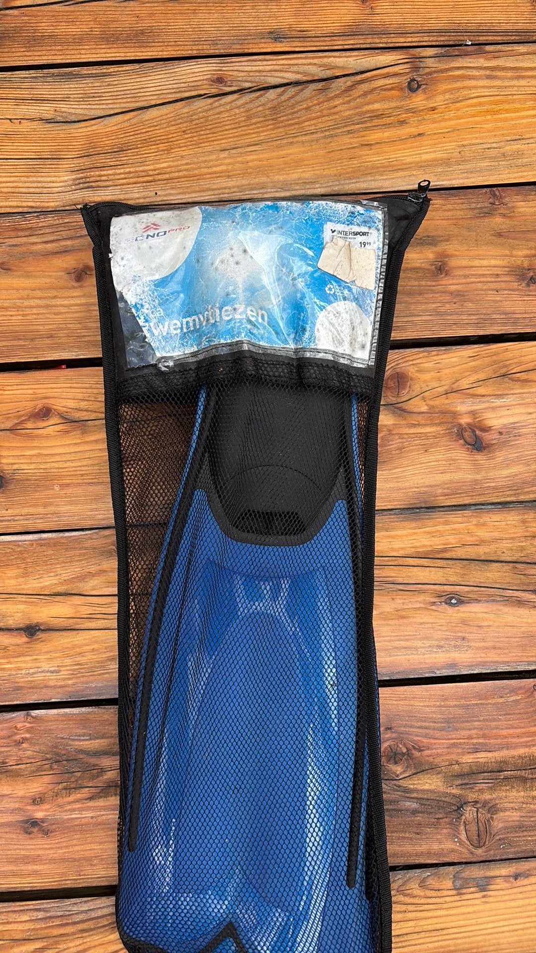 Paar flippers maat 40/41 nieuwstaat, Ophalen, Zo goed als nieuw, Snorkelvinnen