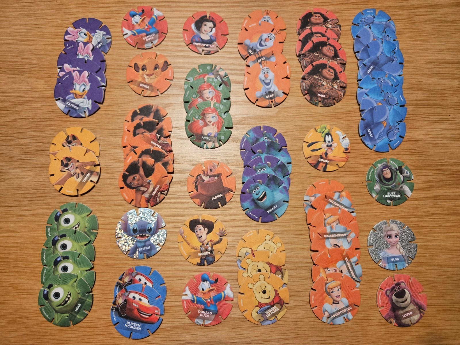 Grote collectie 61 Disney AH Diskeyz, Ophalen of Verzenden