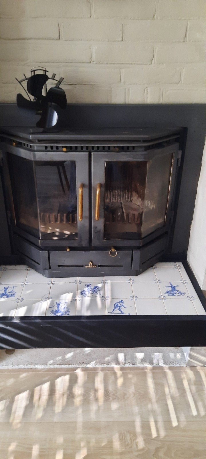 te koop inbouw haard, Ophalen, Gebruikt, Inbouwhaard, Houthaard