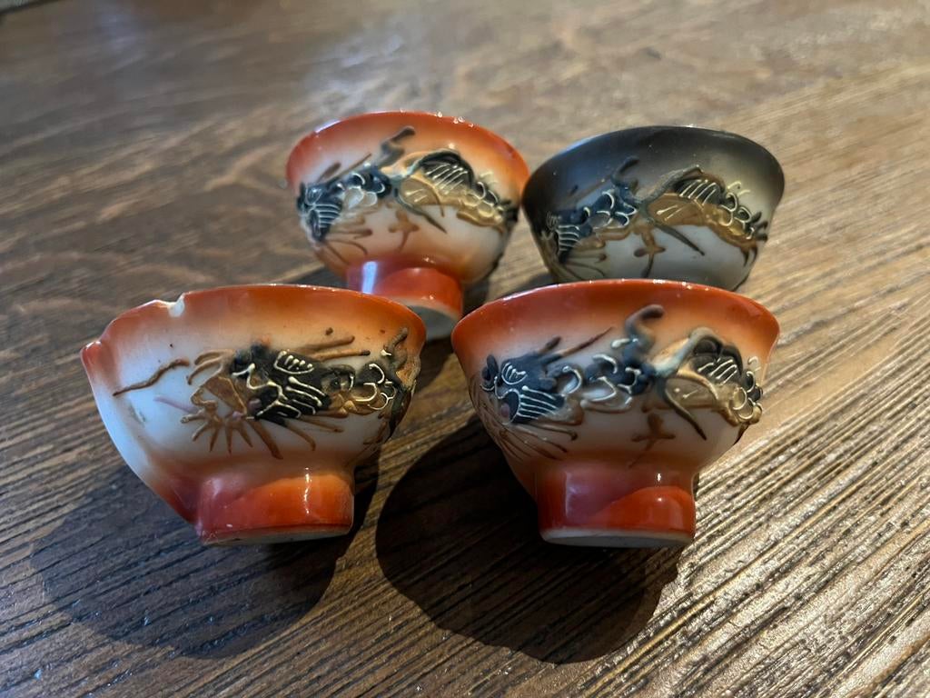 Sake kommetjes., Ophalen of Verzenden