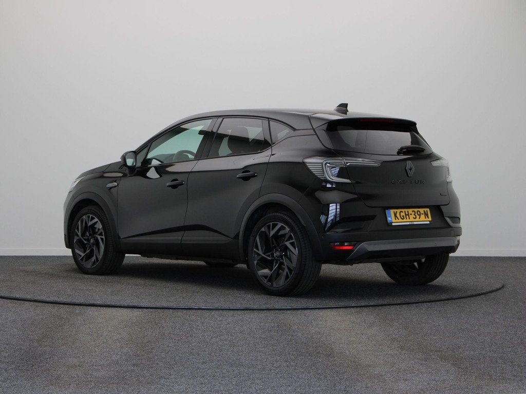 Renault Captur E-Tech full hybrid 145pk Esprit Alpine | Stuu, Auto's, 1345 kg, Gebruikt, Leder en Stof, Zwart