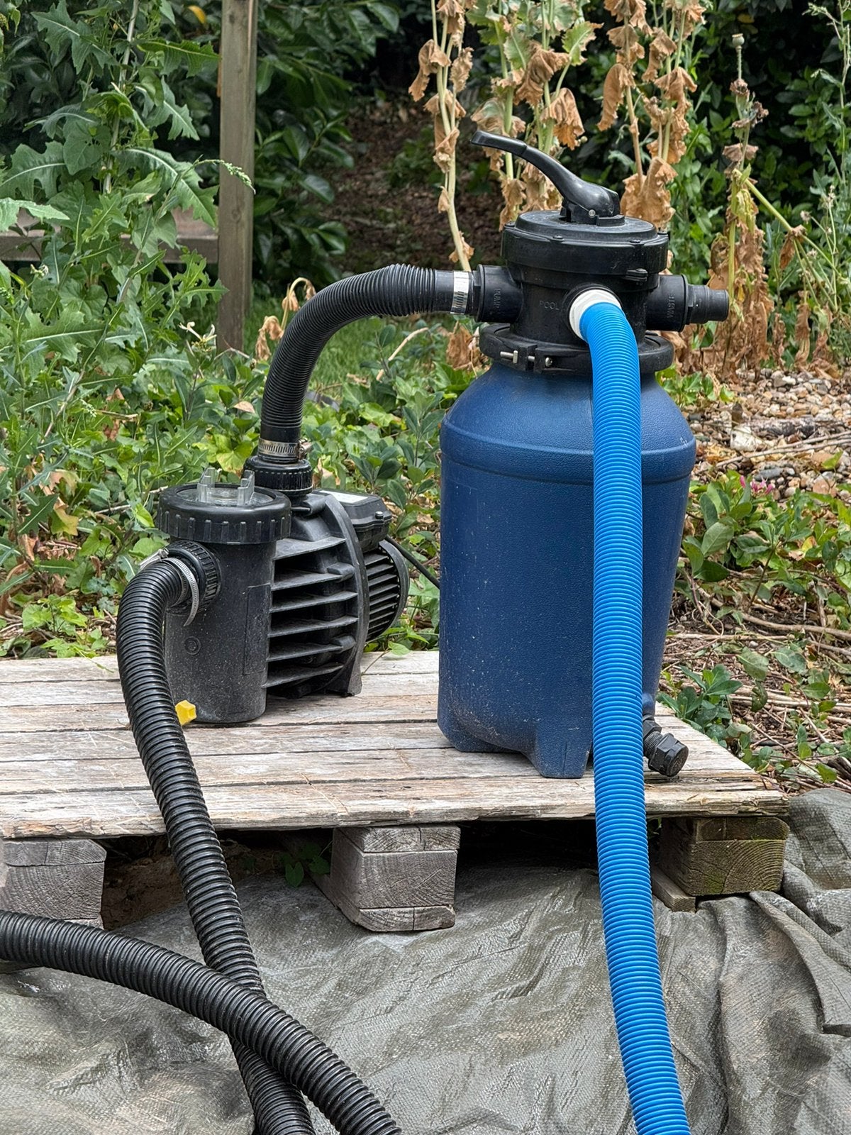 Speck Pro Pump 9 WE zandfilterinstallatie, Tuin en Terras, Waterpompen, Ophalen, Gebruikt, Elektrisch, Overige typen