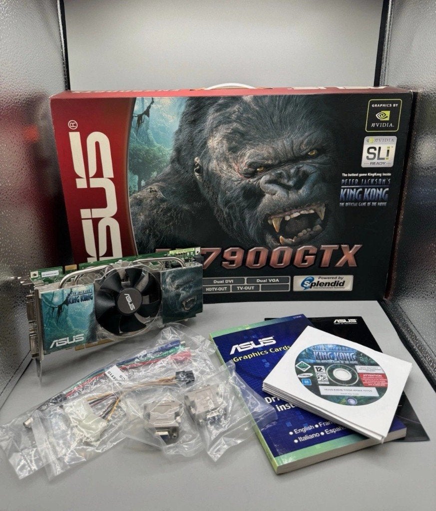 ASUS Nvidia GeForce 7900 GTX 512MB PCIe EN7900GTX/2DHT/512M, Gebruikt, PCI-Express 2, GDDR3, Ophalen of Verzenden