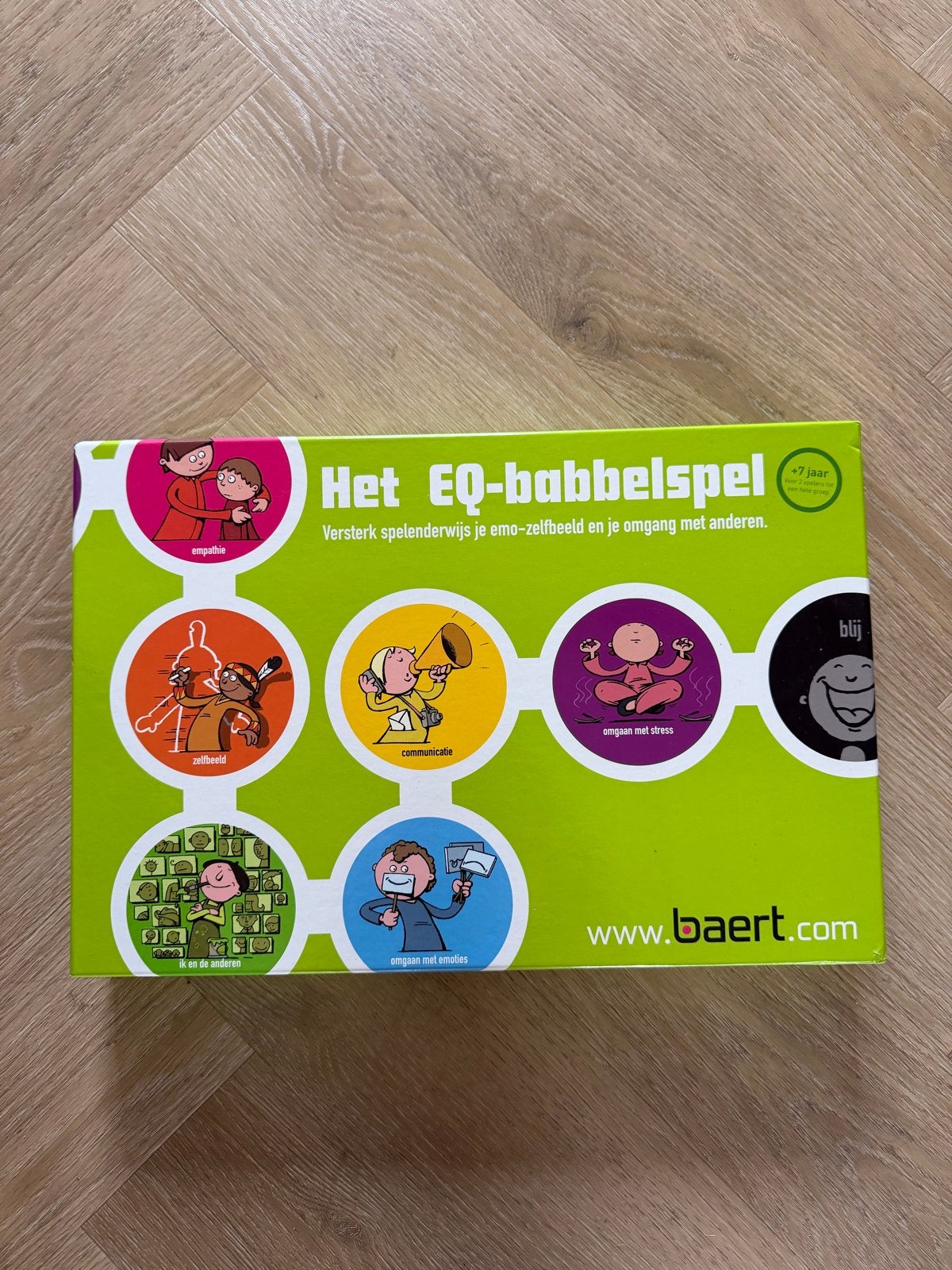 Het EQ-babbelspel: Emotionele intelligentie spel, Ophalen of Verzenden, Zo goed als nieuw