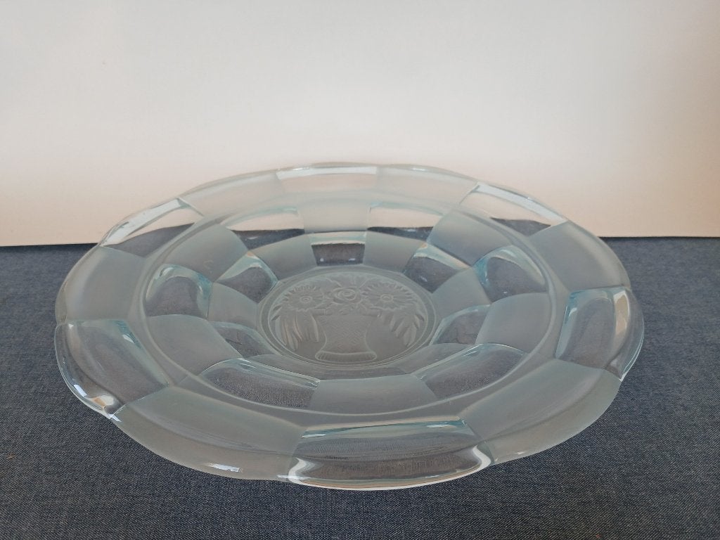 Schaal Scailmont Persglas Art Deco, Ophalen of Verzenden