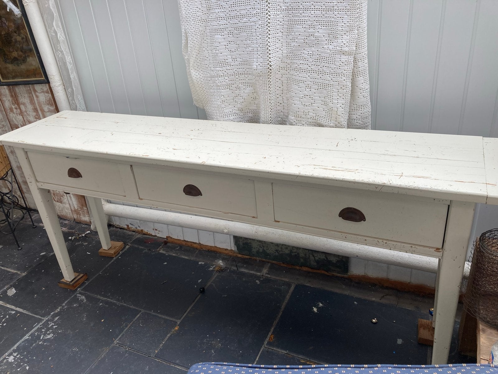 Vintage Sidetable met Lades, Ophalen