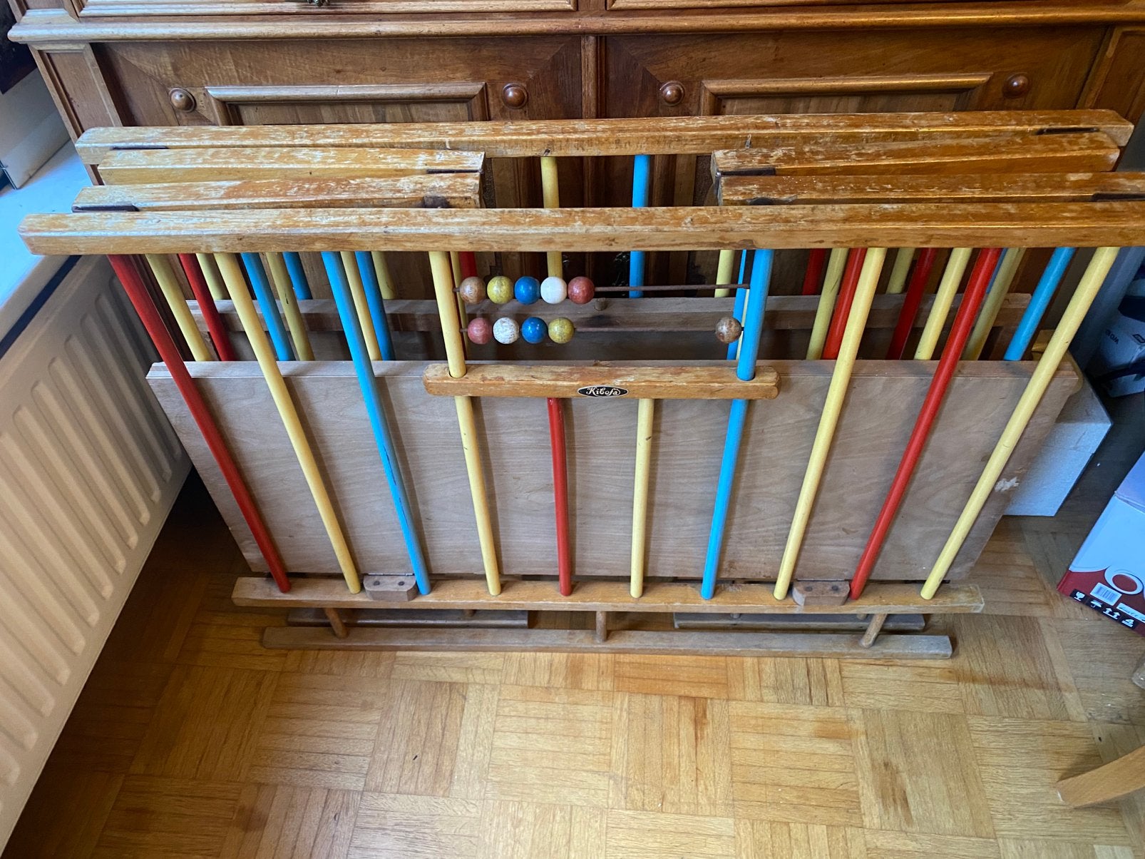 Vintage retro box van Kibofa meubelfabriek, Kinderen en Baby's, Ophalen of Verzenden, Gebruikt