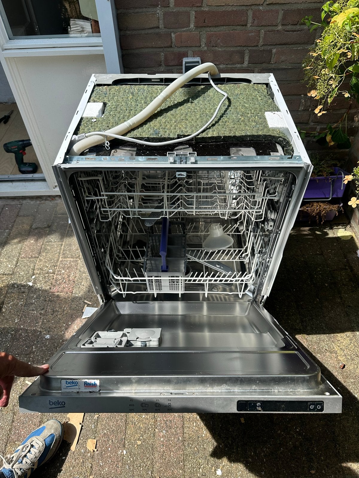 Beko vaatwasser - Gebruikt, Ophalen, Gebruikt, 60 cm of meer, Inbouw