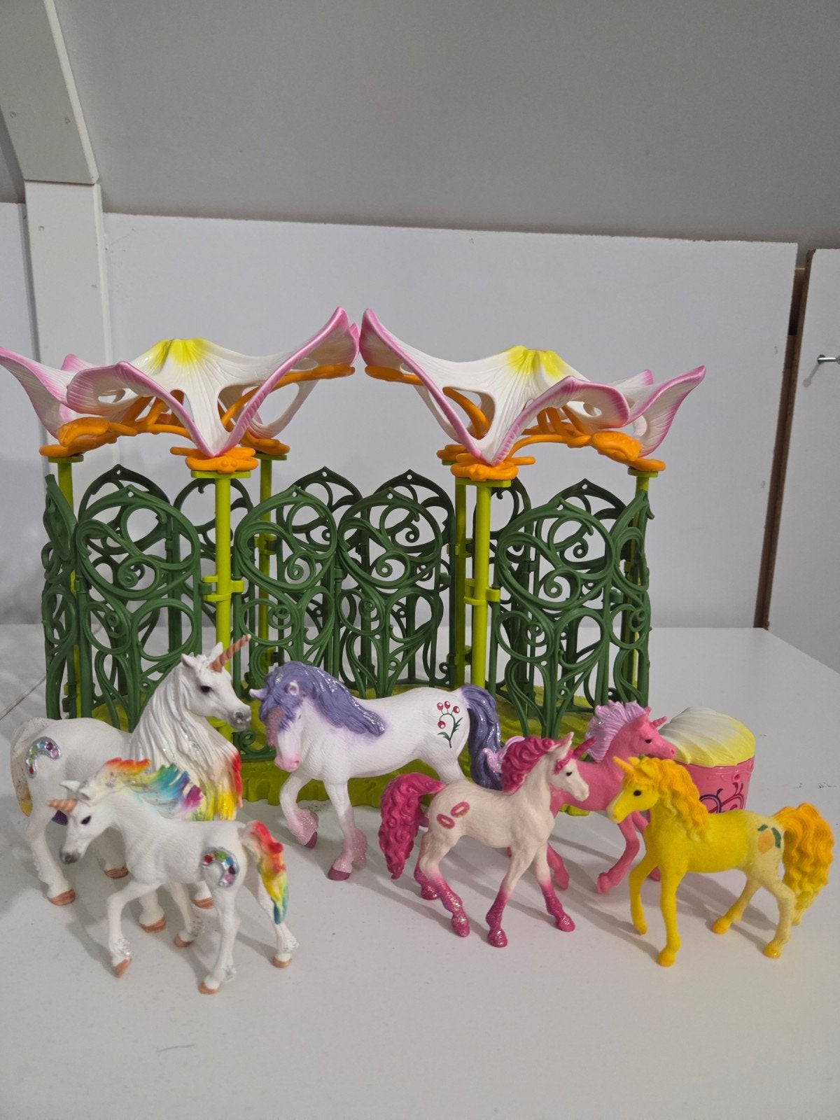 Schleich speelset, eenhoorn, bayala en veulens, Kinderen en Baby's, Ophalen of Verzenden, Zo goed als nieuw, Jongen of Meisje