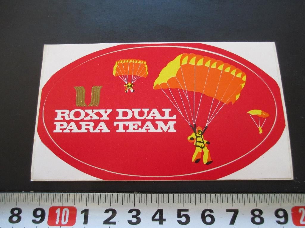 sticker tabak ROXY DUAL para team *, Ophalen, Zo goed als nieuw
