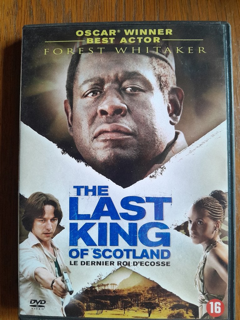 The Last King of Scotland dvd zgan, Vanaf 16 jaar, Waargebeurd drama, Inclusief doosje, Ophalen of Verzenden