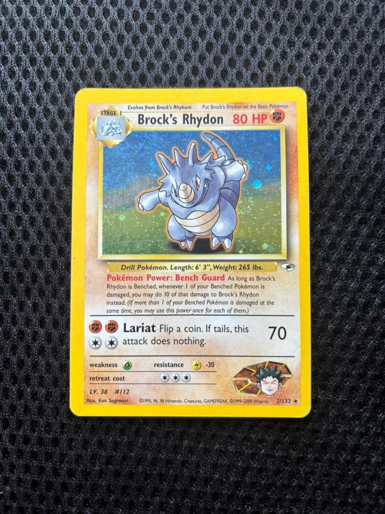 Brock’s Rhydon, Ophalen of Verzenden, Zo goed als nieuw, Losse kaart, Foil