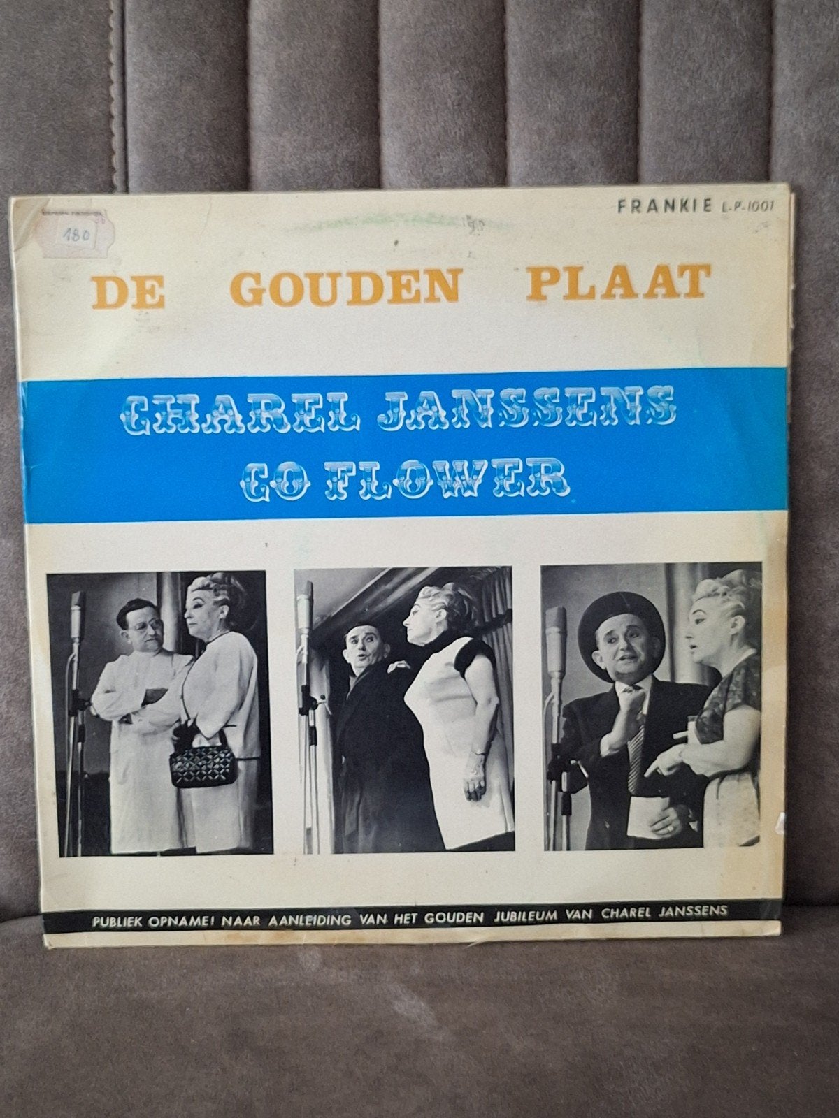 De Gouden Plaat - Charel Janssens & Co Flower EP, Gebruikt, Voor 1960, 7 inch, Ophalen of Verzenden