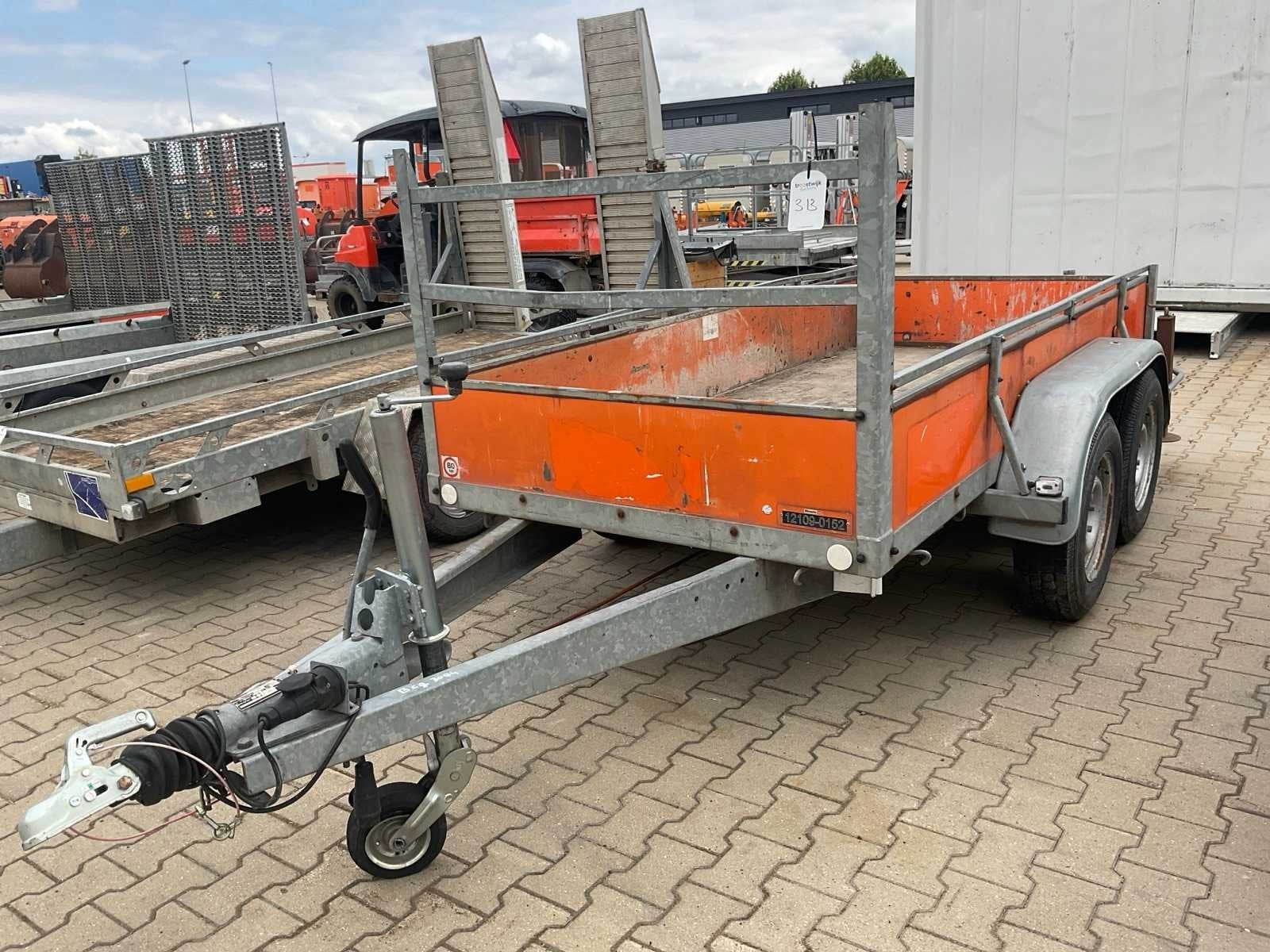 2013 Atec EB2 2-1 Dubbelas aanhangwagen, Gebruikt