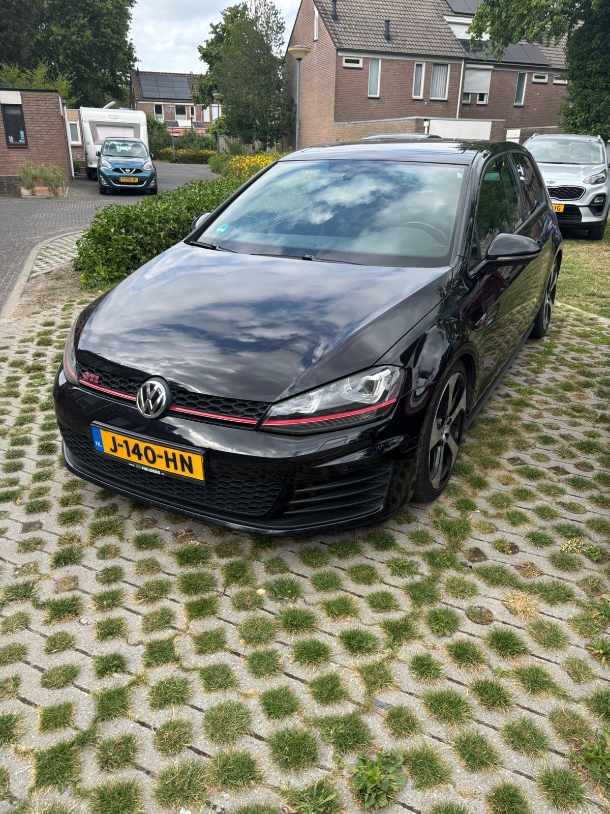 Volkswagen Golf 2.0 TSI 169KW 3D DSG 2014 Zwart, Stof, 4 cilinders, Zwart, 300 pk