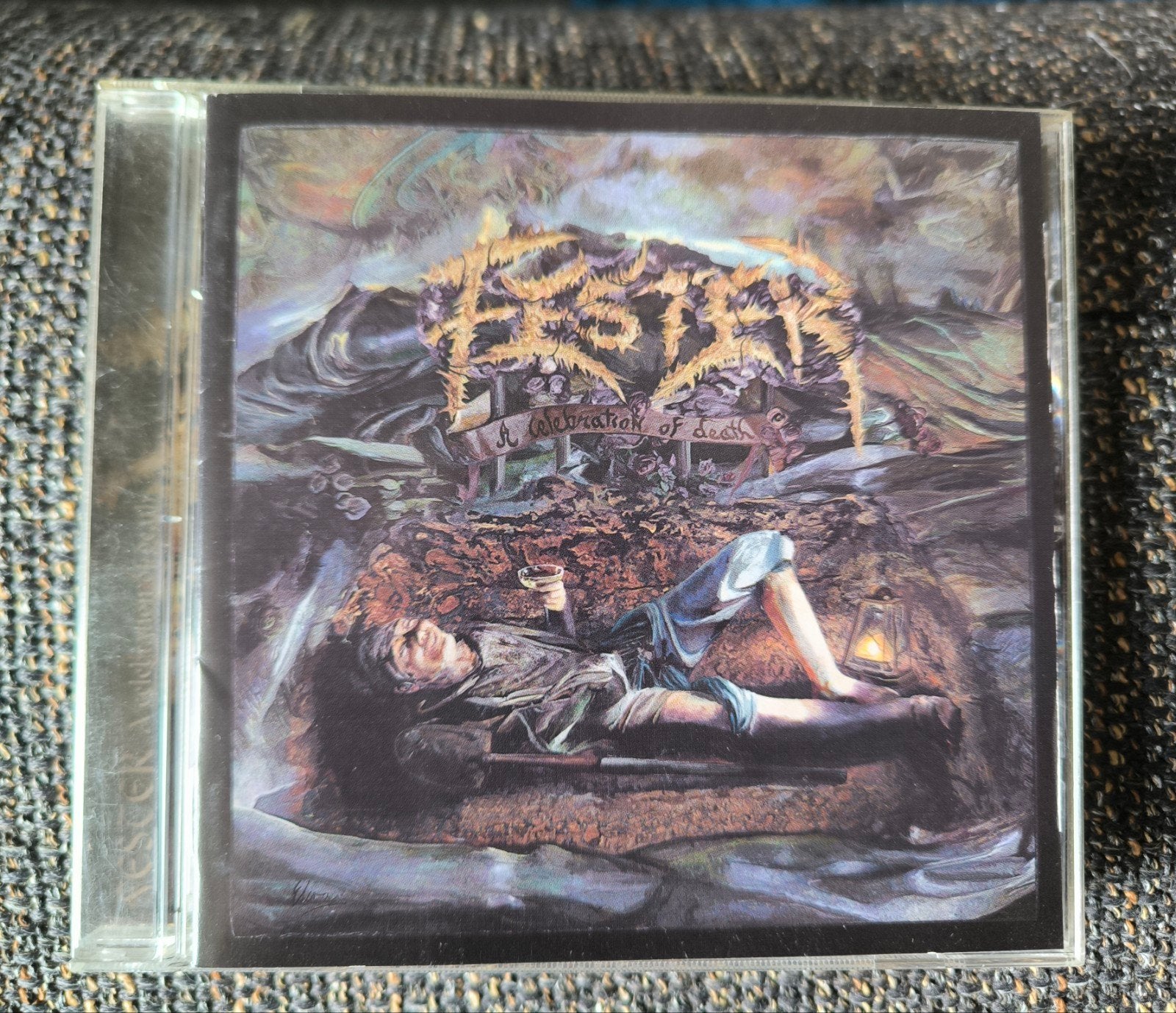 Fester – A Celebration Of Death (cd) Black Death Metal, Ophalen of Verzenden, Gebruikt